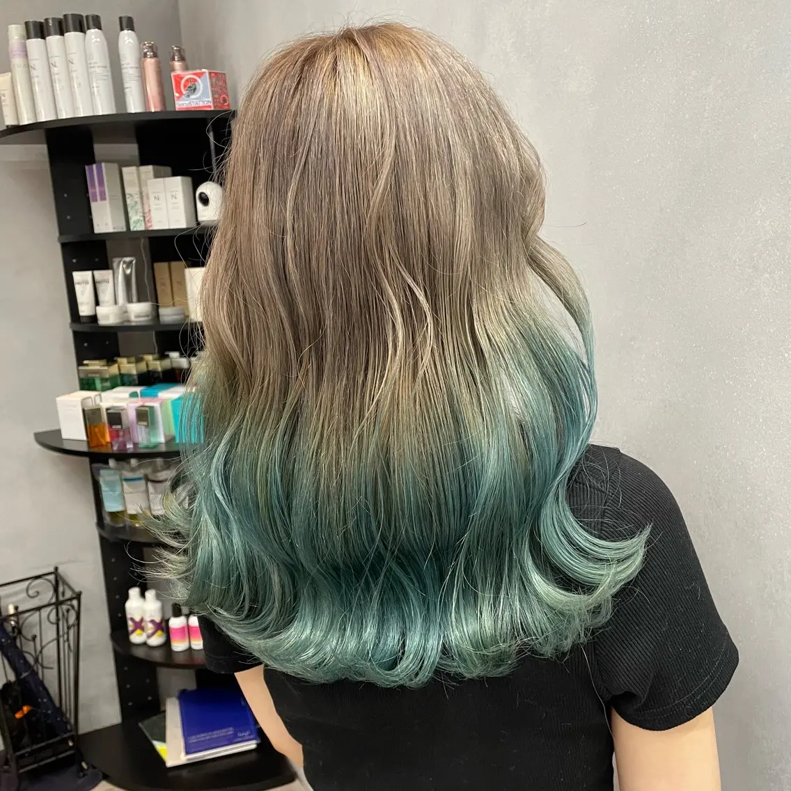ロング ヘアカラー 🫧艶髪/ブリーチ 🐳honami🫧のヘアスタイル