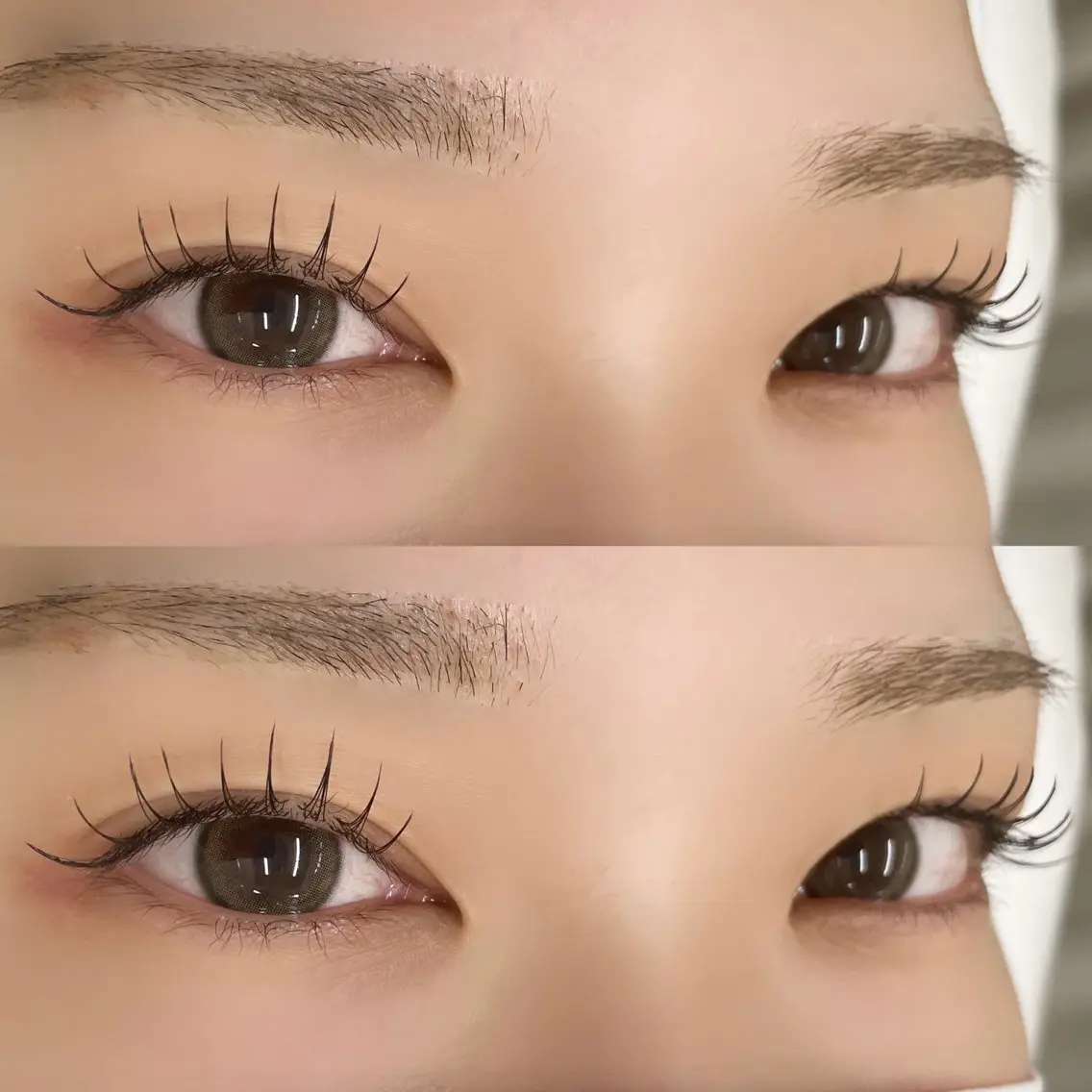 マツエク・マツパ フラットラッシュ 目尻長め NOA lashes 堀のマツエク・マツパデザイン