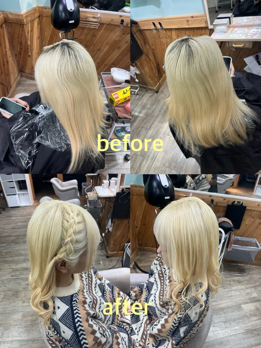セミロング 河村 怜奈のヘアスタイル