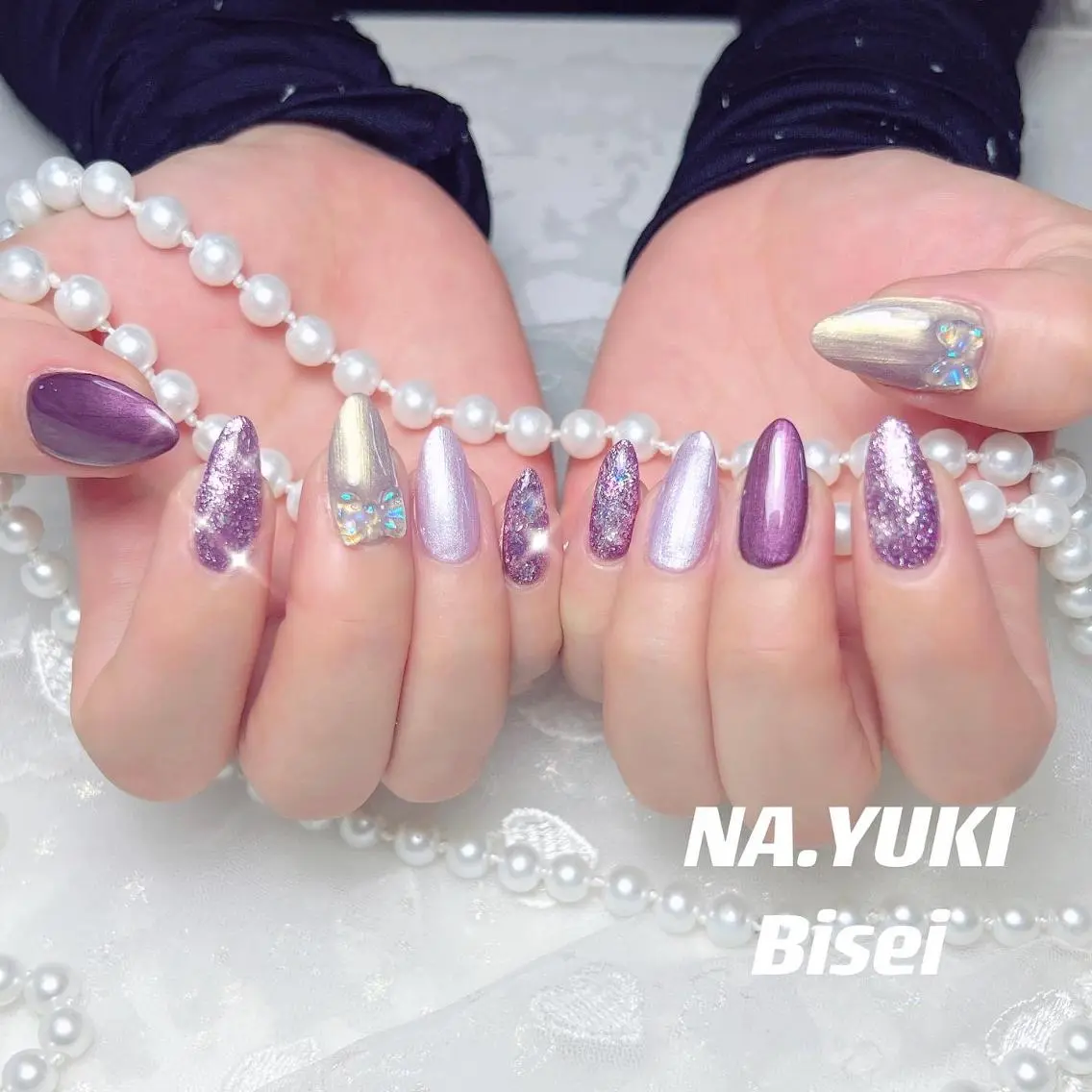 ネイル ハンドネイル ハンドケア YUKI 💗 渋谷店のネイルデザイン