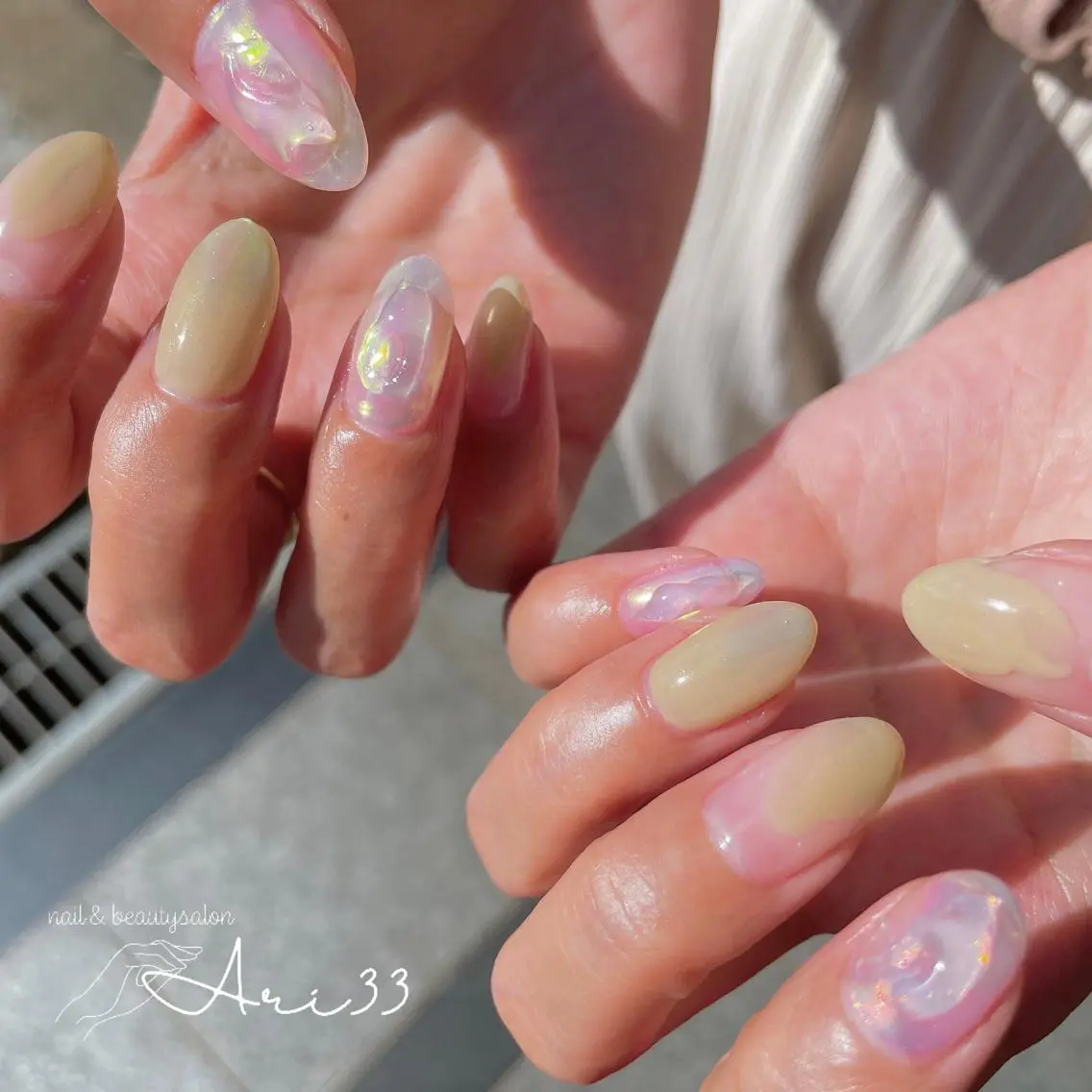 ネイル ハンドネイル プライベートサロン Ari33nailのネイルデザイン