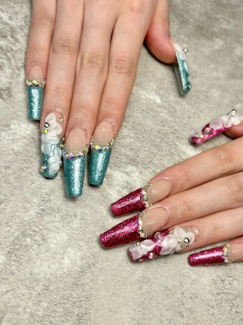ネイル ロングネイル ハンドネイル Y's nailのネイルデザイン