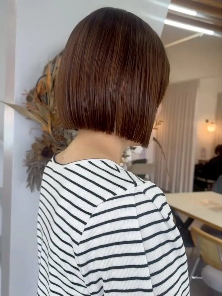 ショート カット トリートメント 田村 雪華のヘアスタイル