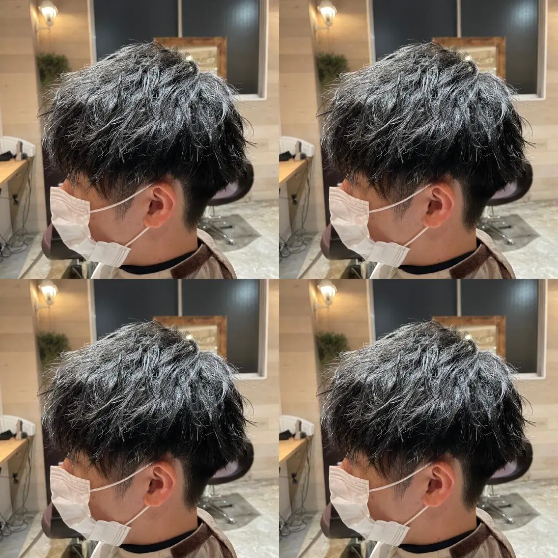 パーマ メンズ マッシュ 優真/難波で 1番パーマが上手いのヘアスタイル