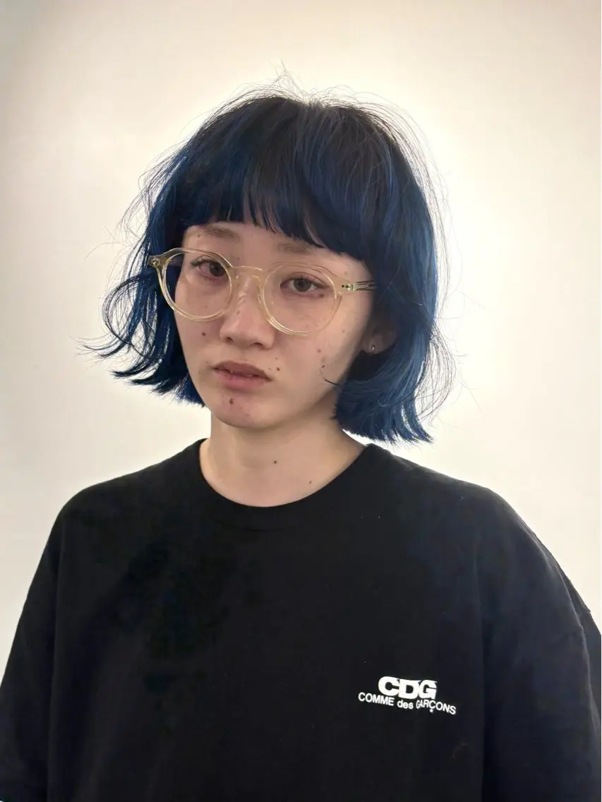ショート カラー カット ヘアカラー トリートメント 村田 りょうやのヘアスタイル
