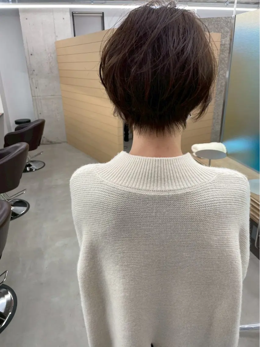 ショート ショートボブ ボブ ショートヘア HAKU 津久野のヘアスタイル