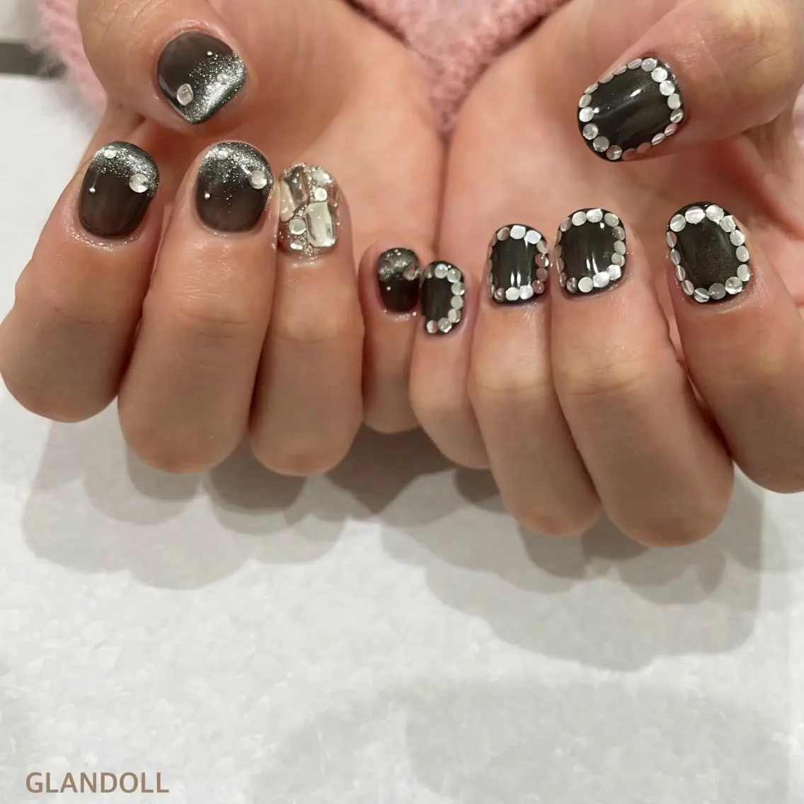 ネイル ハンドネイル GLANDOLL YURIのネイルデザイン