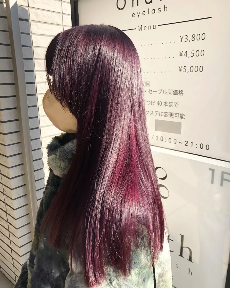 ロング カラー ヘアアレンジ 【ブリーチはお任せ】 ハイトーン✨yuraのヘアスタイル
