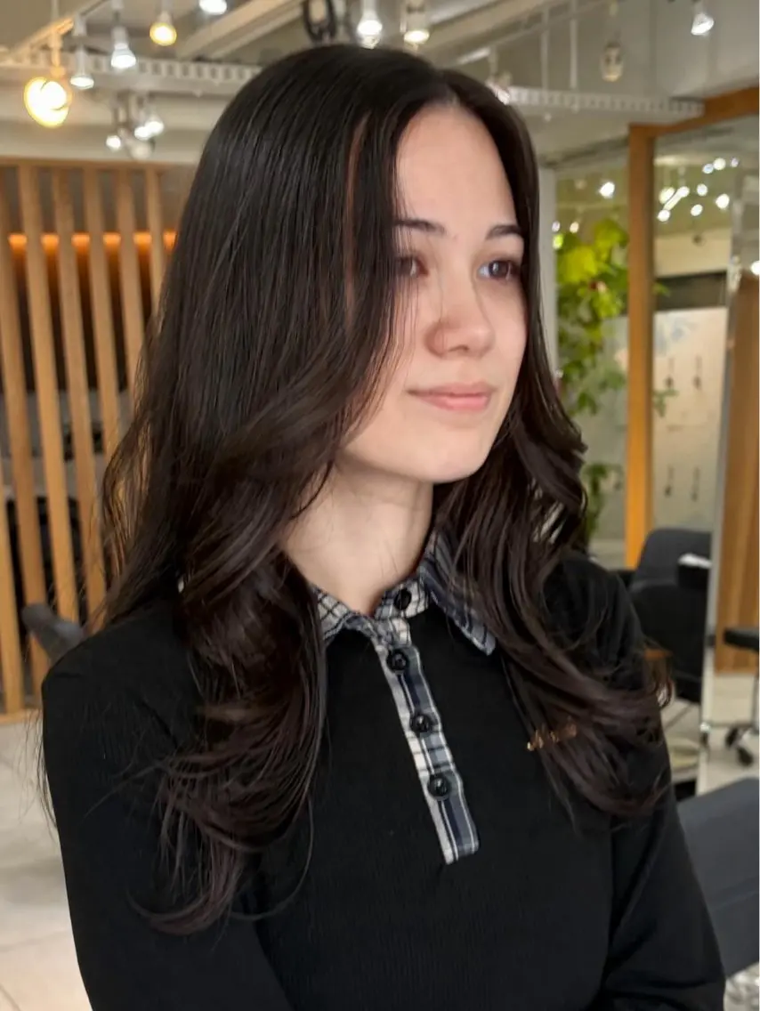 ロング 前原 青空のヘアスタイル
