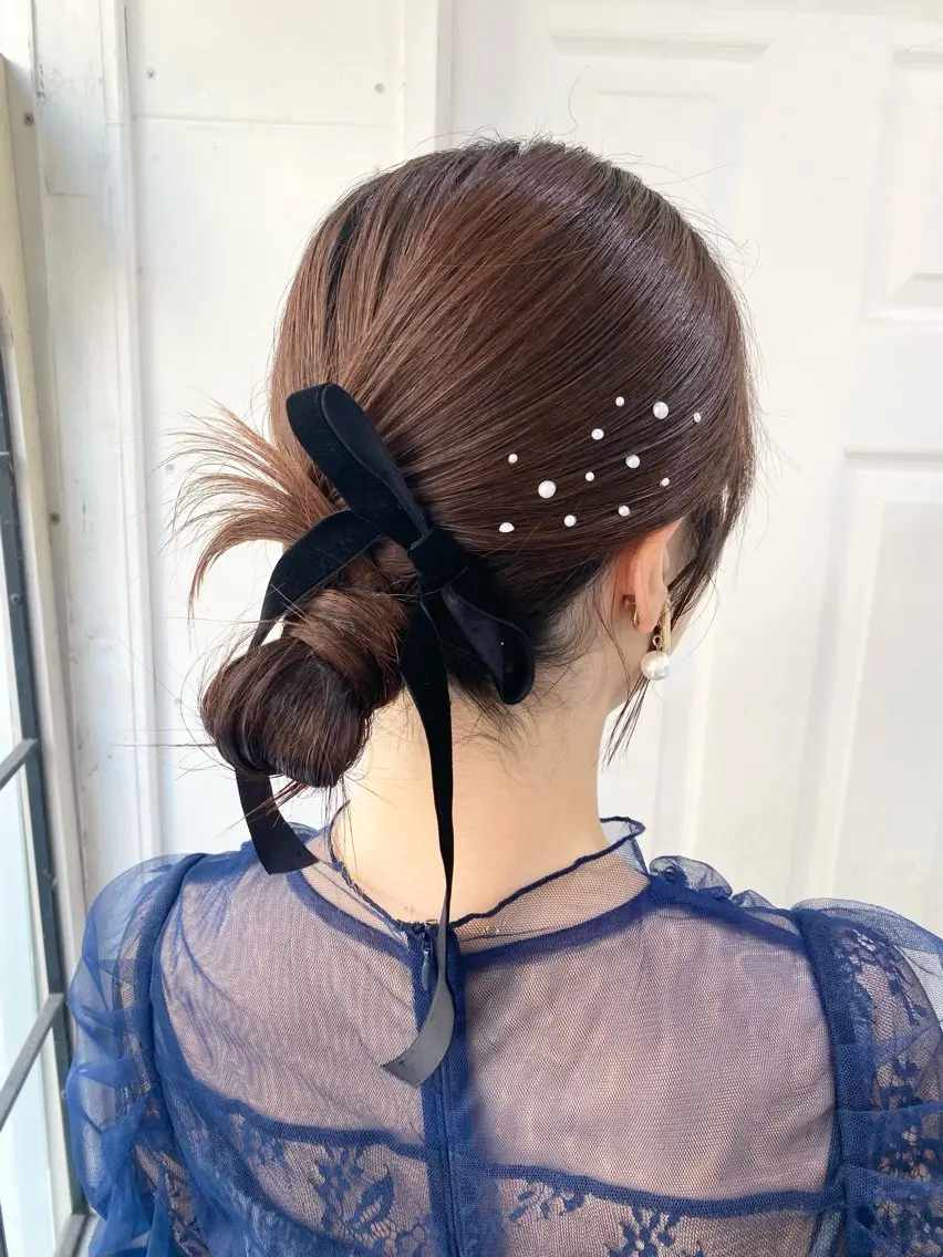ヘアアレンジ uros.中目黒 moekaのヘアスタイル