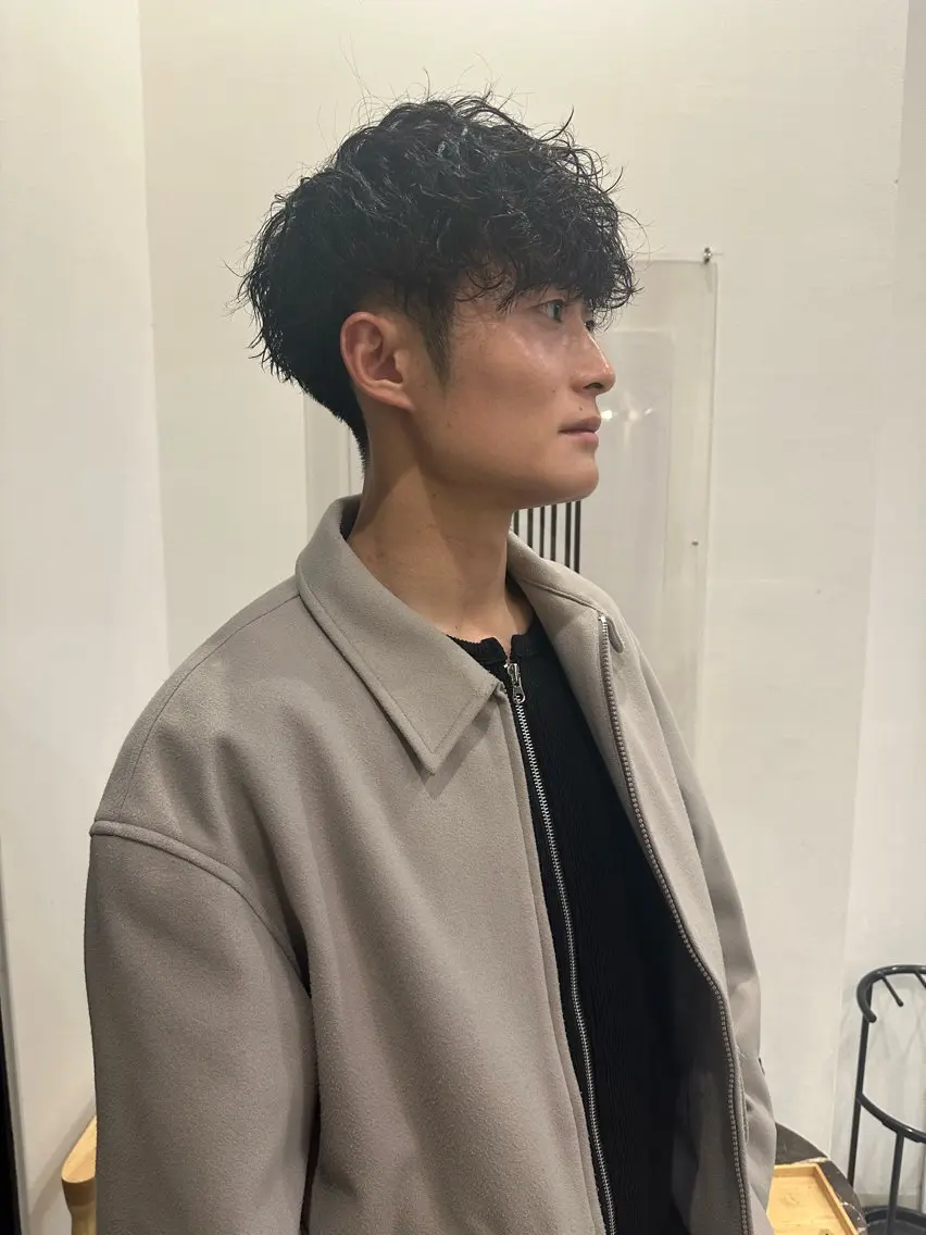 パーマ メンズ YUKI メンズ特化のヘアスタイル