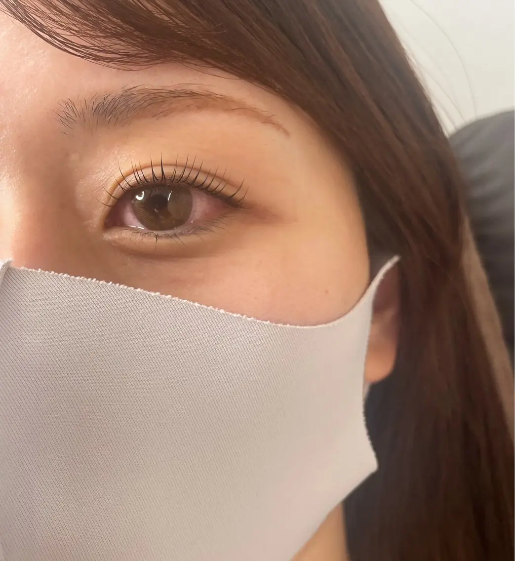 アイブロウWAX+まつ毛パーマの写真