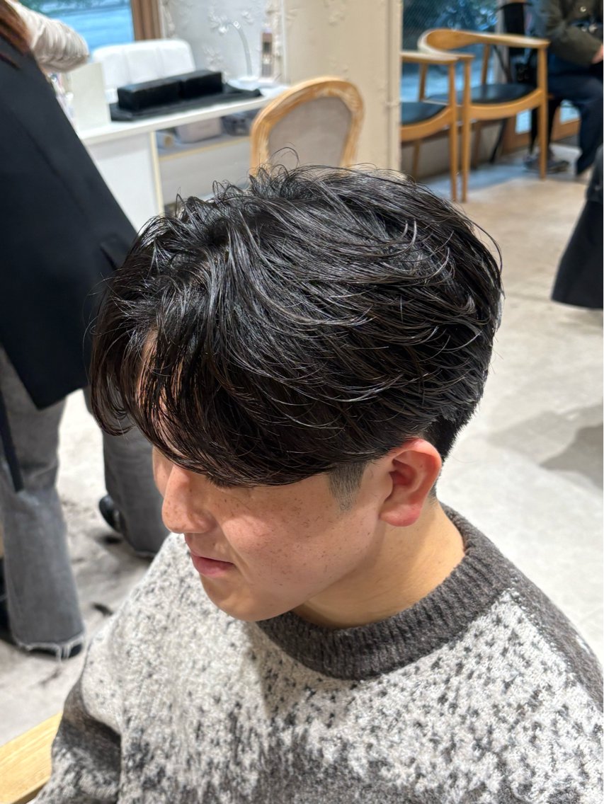 ミディアム カット パーマ men,s/zest /Taichi🩻のヘアスタイル
