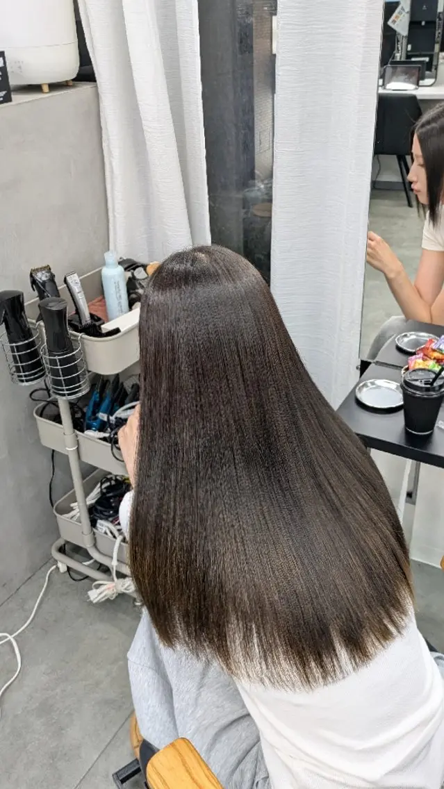ロング 縮毛矯正 ✙✨🩵LIV / マキ🩵✨✙のヘアスタイル
