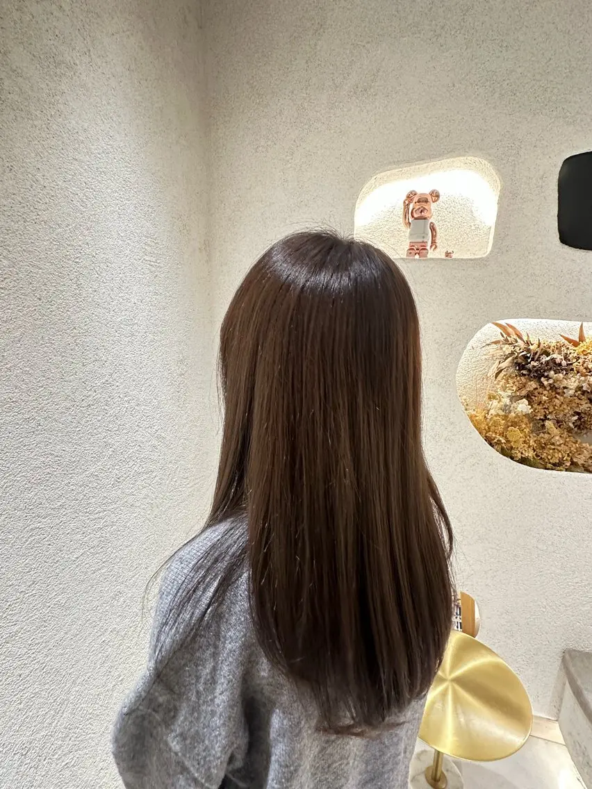 カラー ブラウンカラー 透明感カラー モカブラウン ヘアカラー Sota/門前仲町 /透明感カラー🌿‬のヘアスタイル