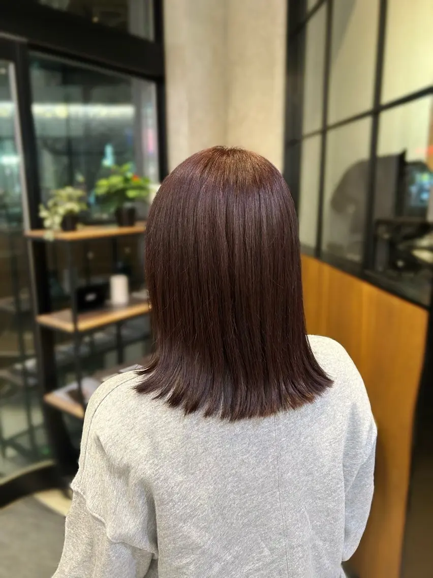 ミディアム カラー channel/大宮 Riri★のヘアスタイル