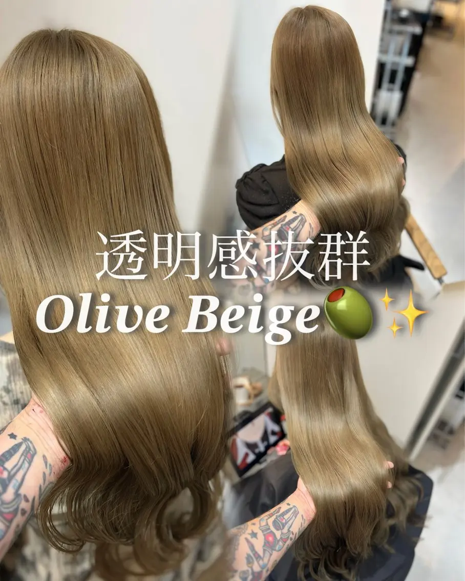 ロング カラー ヘアアレンジ ✨韓国/外国人風✨ 江原巧のヘアスタイル