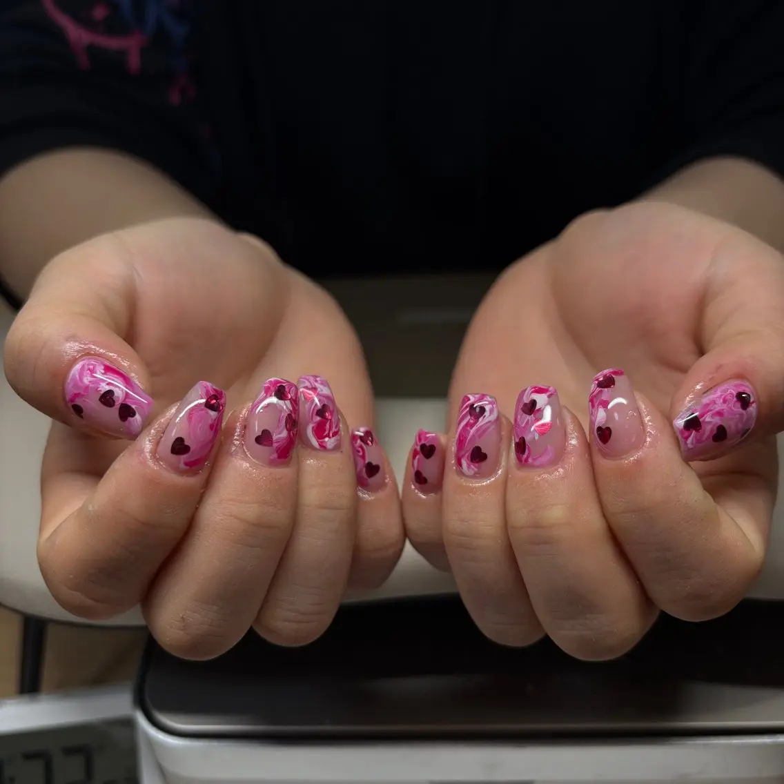 ネイル ハンドネイル 33 nail salon 徳山里美のネイルデザイン