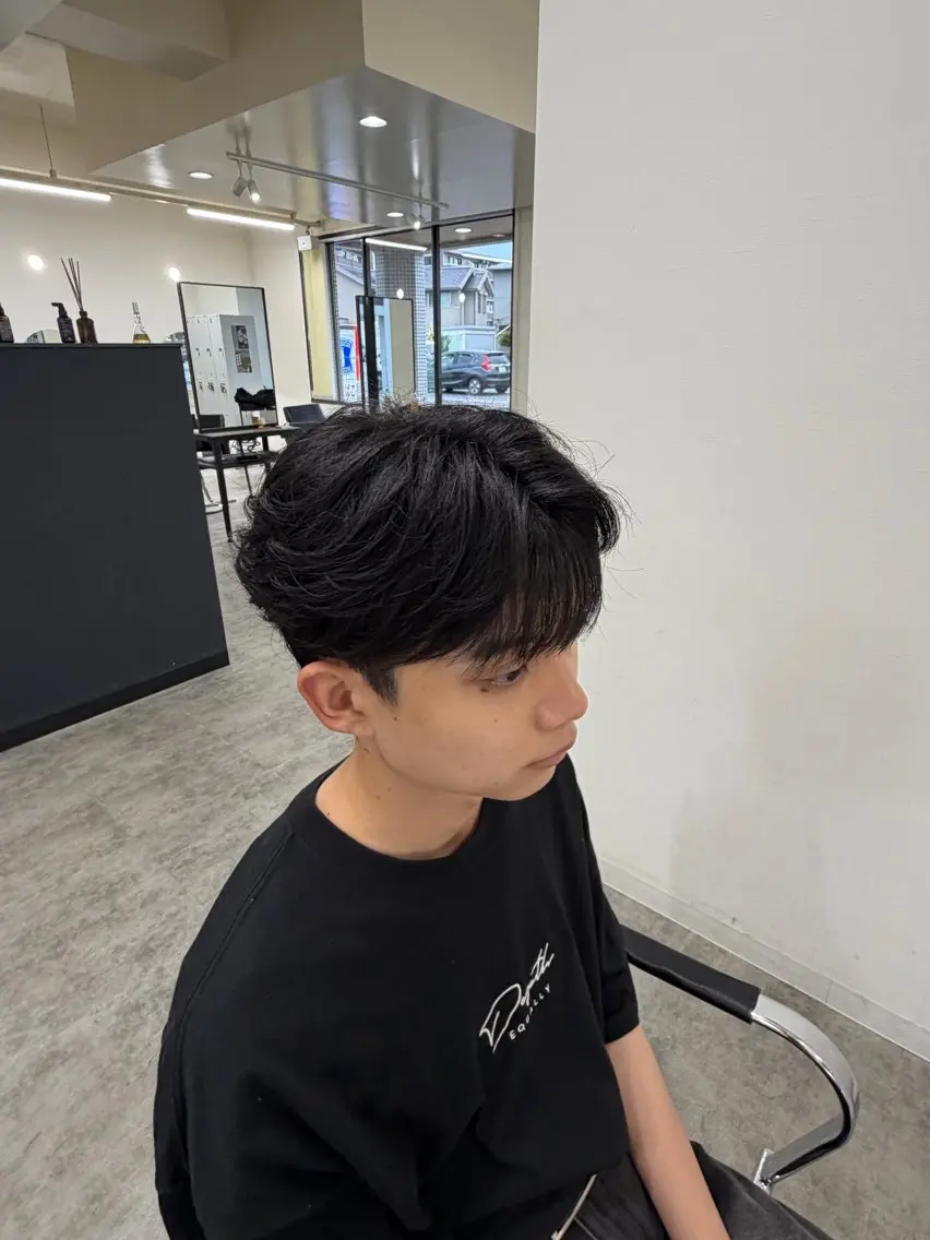 メンズ 横山 楓芽のヘアスタイル