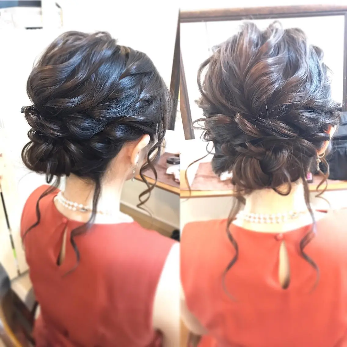 セミロング ヘアアレンジ 早朝✨ヘアセット 着付け/清水玲歌のその他イメージ