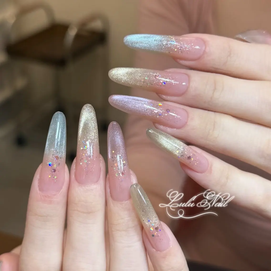 ネイル ハンドネイル Lulu Nail 🫧ユユのネイルデザイン