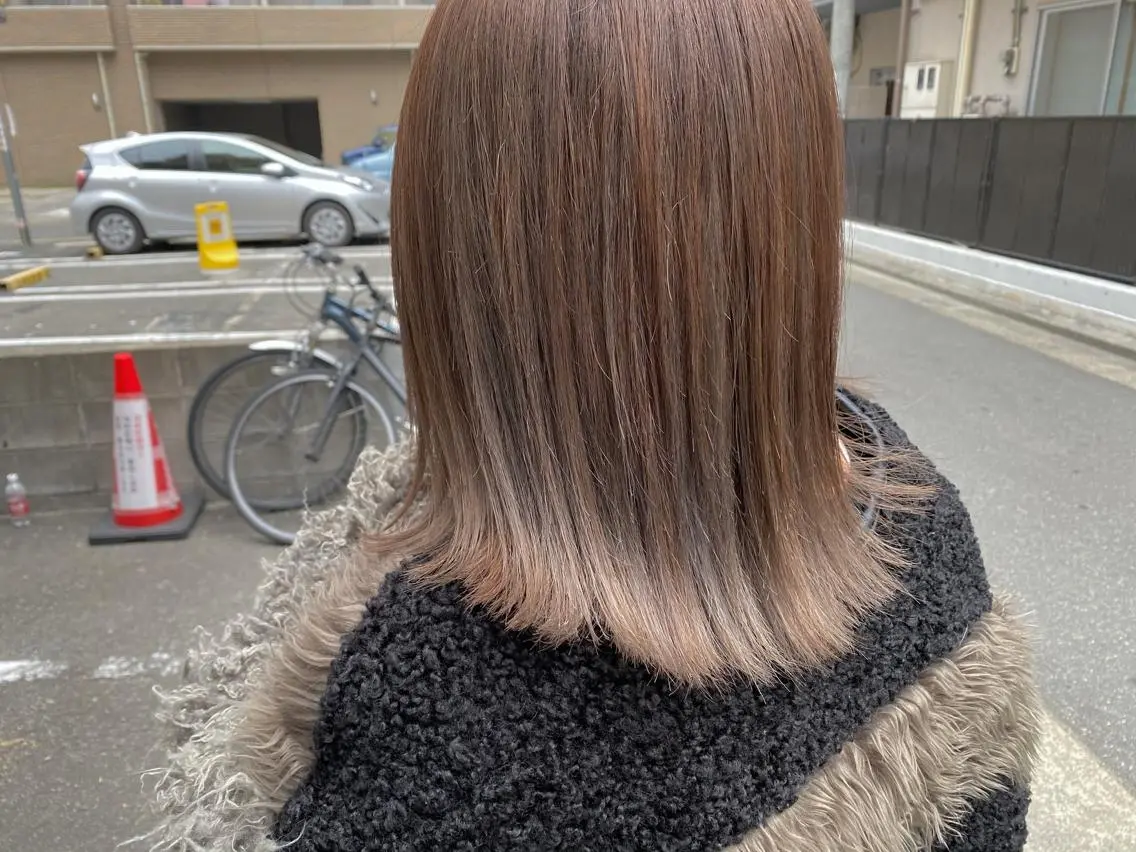 カラー 中富 🍪みなのヘアスタイル