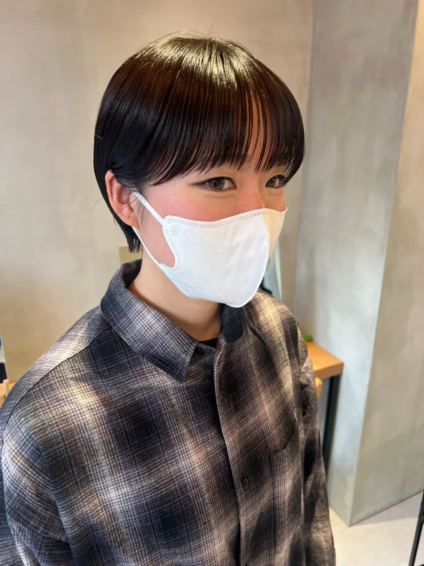 ショート 三浦 れいやのヘアスタイル