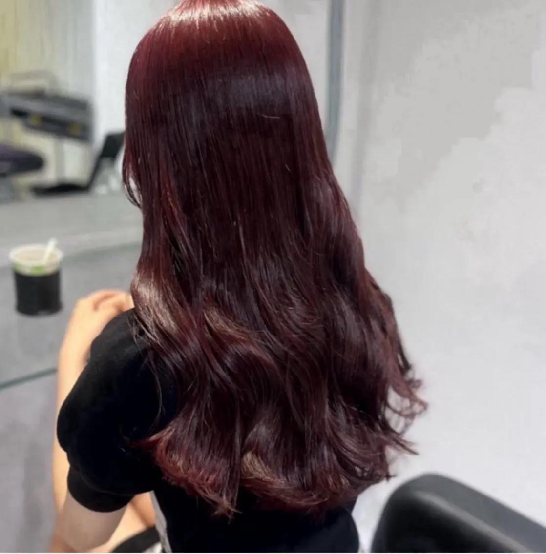 ロング カラー 🫧うる艶トレンド 🫧透明感カラーのヘアスタイル