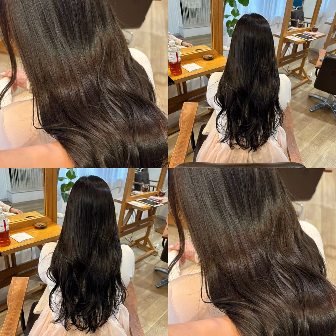 ロング カラー アッシュ ベージュカラー 透明感カラー ヘアカラー トリートメント ヘッドスパ RINNO🌷透明感 カラー/髪質改善のヘアスタイル