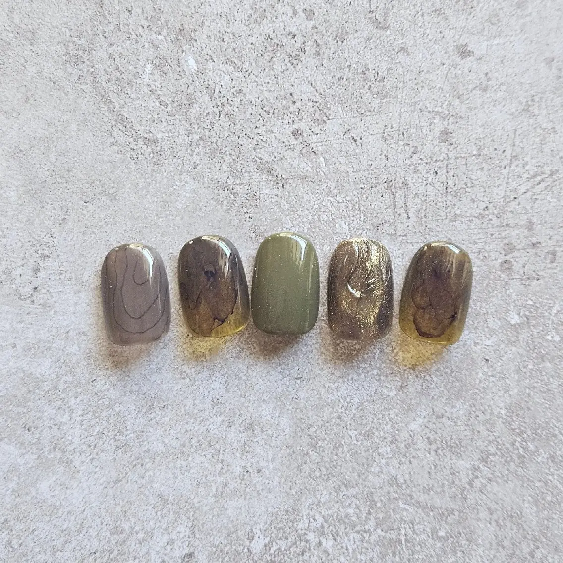 ネイル ニュアンスネイル ハンドネイル Nailsalon manoのネイルデザイン