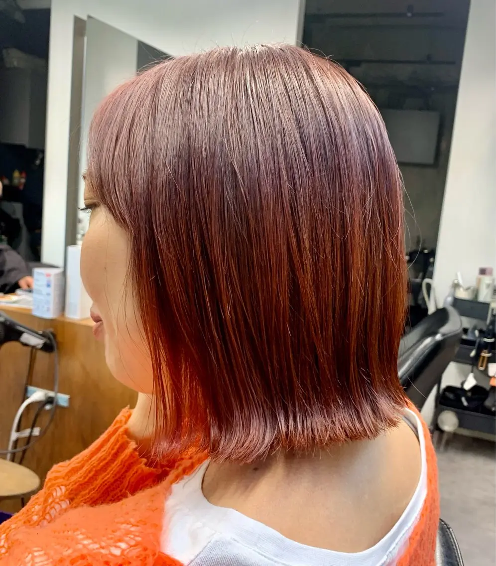 ショート カット ヘアカラー メンズパーマ shell 宮下のヘアスタイル