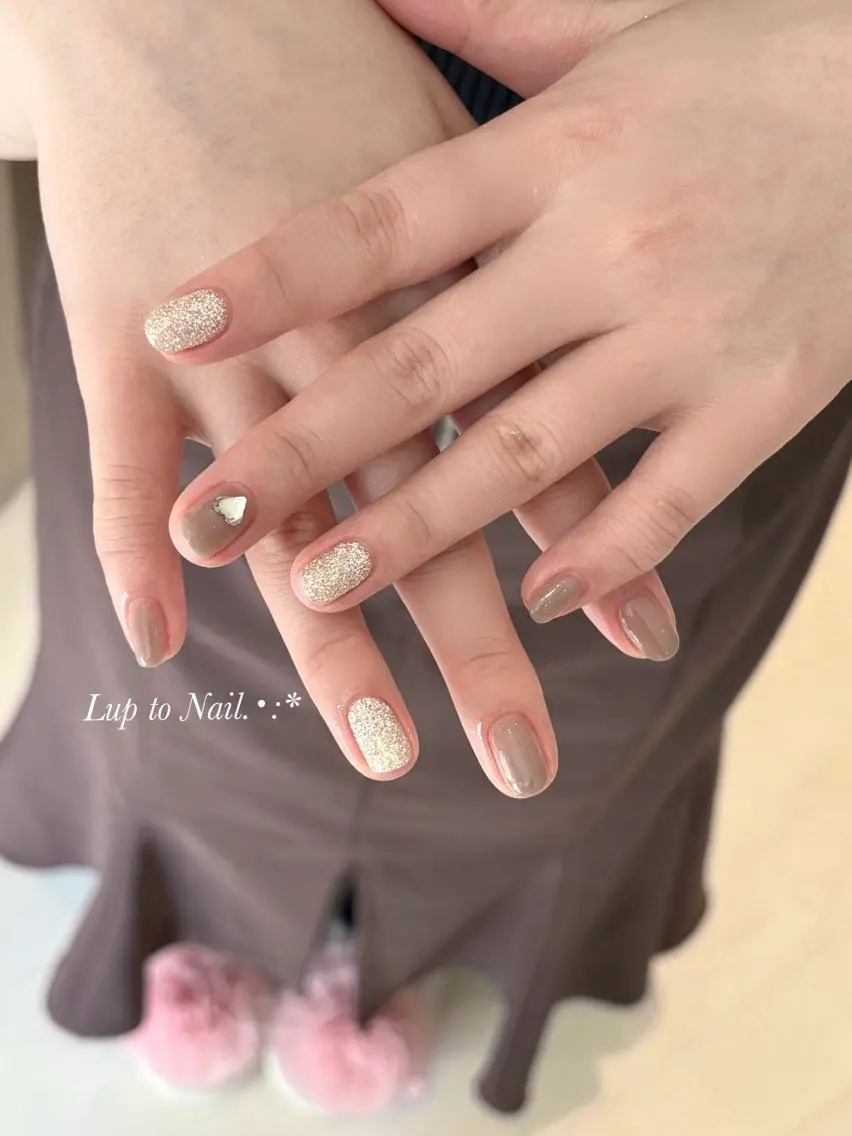 ネイル 春ネイル Lupto　Nail 【リップトゥネイル】のネイルデザイン