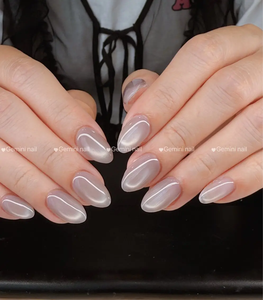 ネイル マグネットネイル Gemini nail.Yukiのネイルデザイン