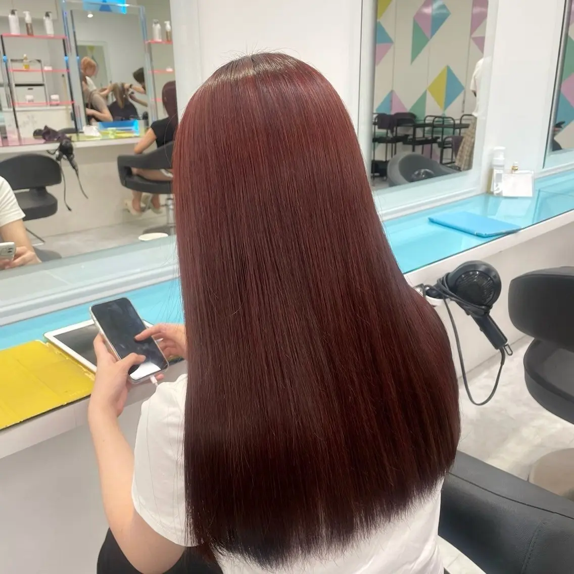 カラー ブリーチ ダブルカラー ブリーチなしカラー 髪質改善 🍒暖色ダブルカラー /FUKA🍒のヘアスタイル