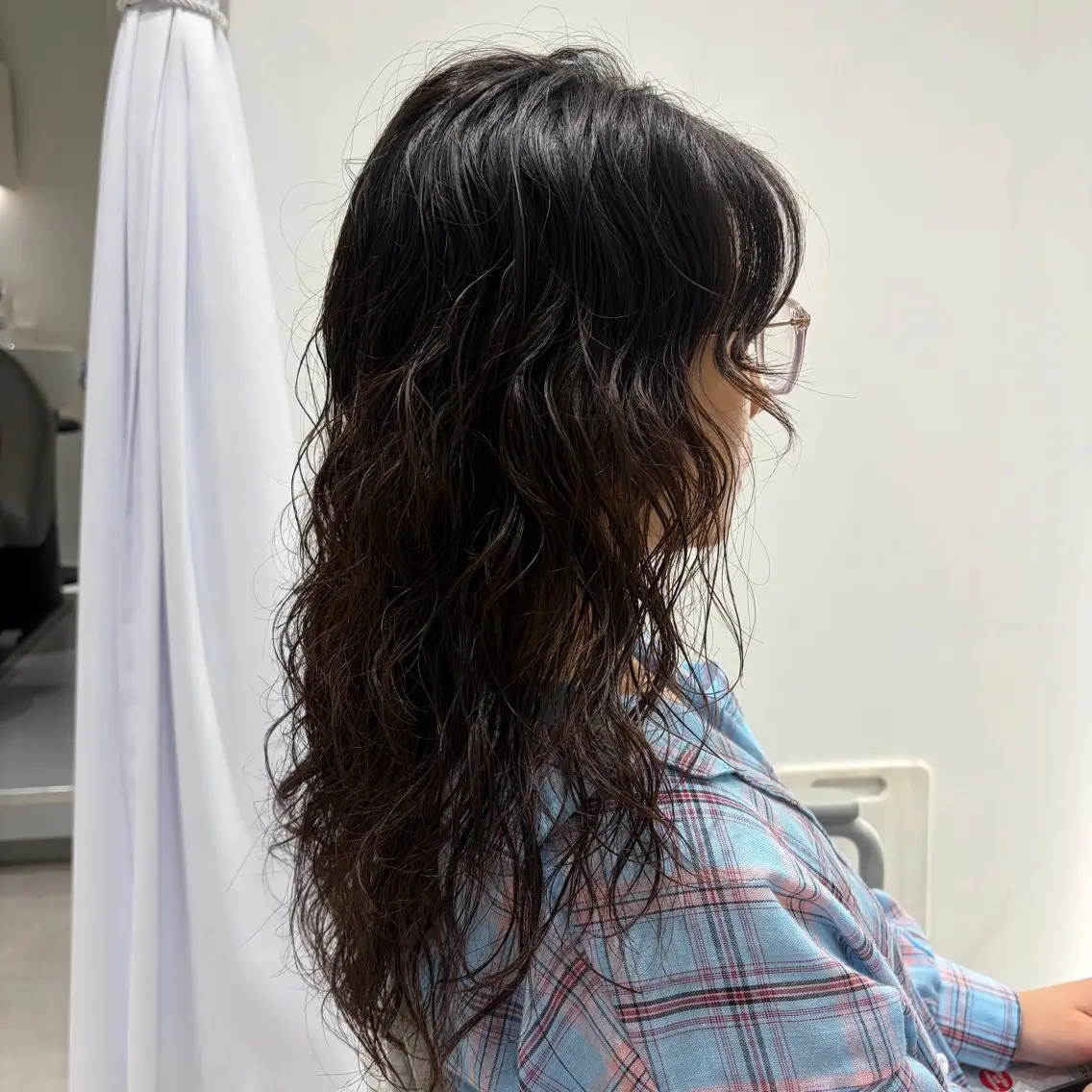 セミロング パーマ カット パーマ HARUHI 銀座 美容師౨ৎ⋆˚のヘアスタイル