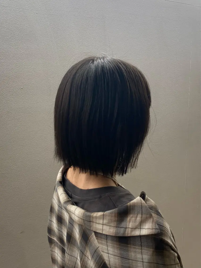 ミディアム ボブ ヘアカラー 壱成/髪質改善/ カラーモデル募集中のヘアスタイル