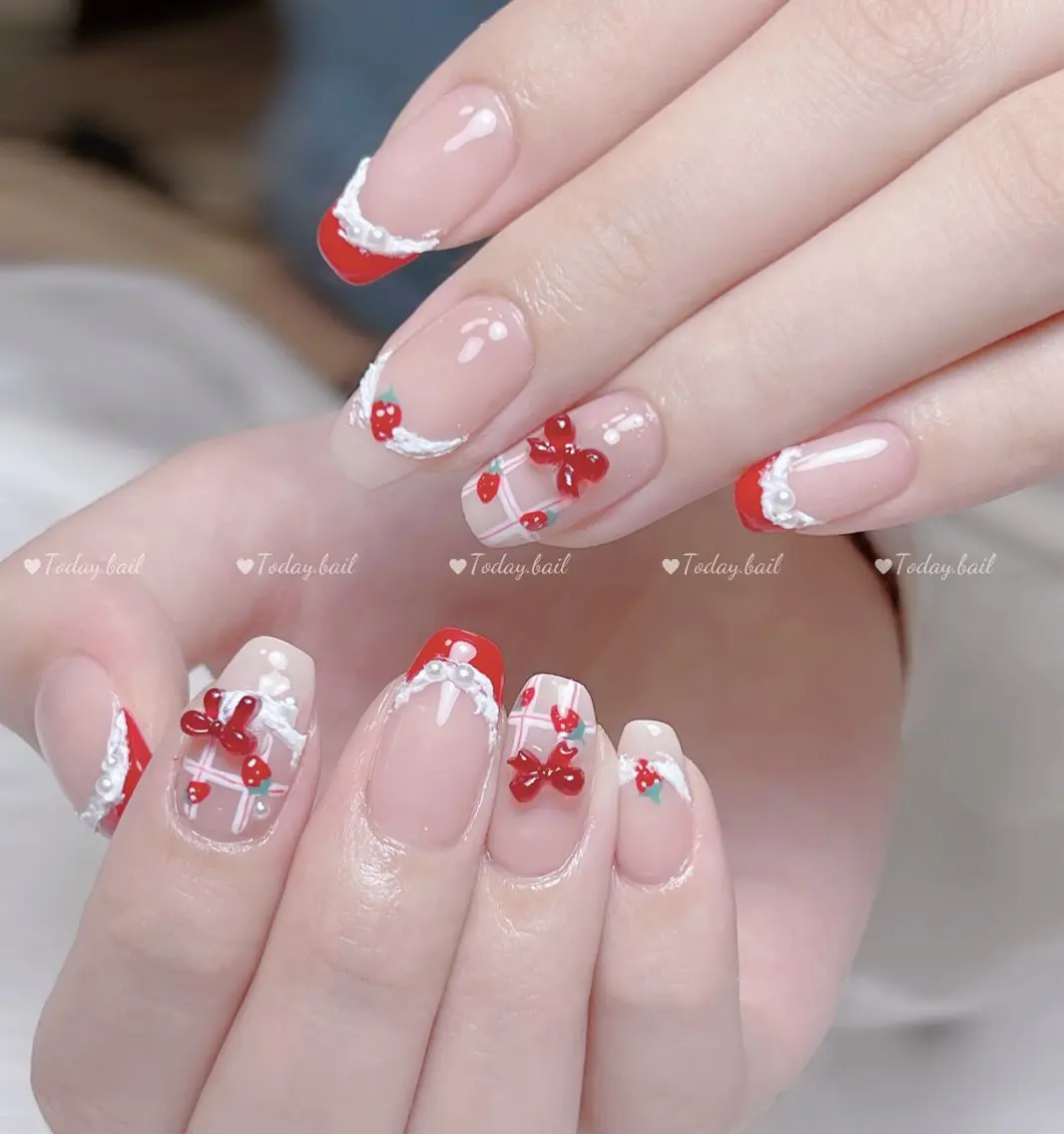 ネイル ハンドネイル 🎀Today nail💅のネイルデザイン