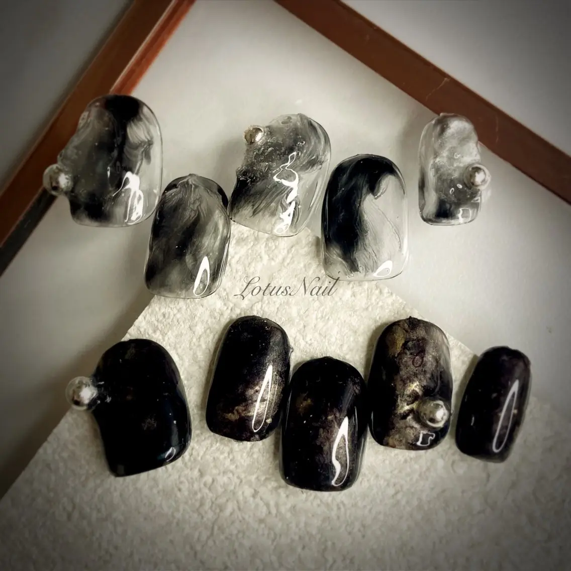 ネイル ニュアンスネイル Lotus Nailのネイルデザイン