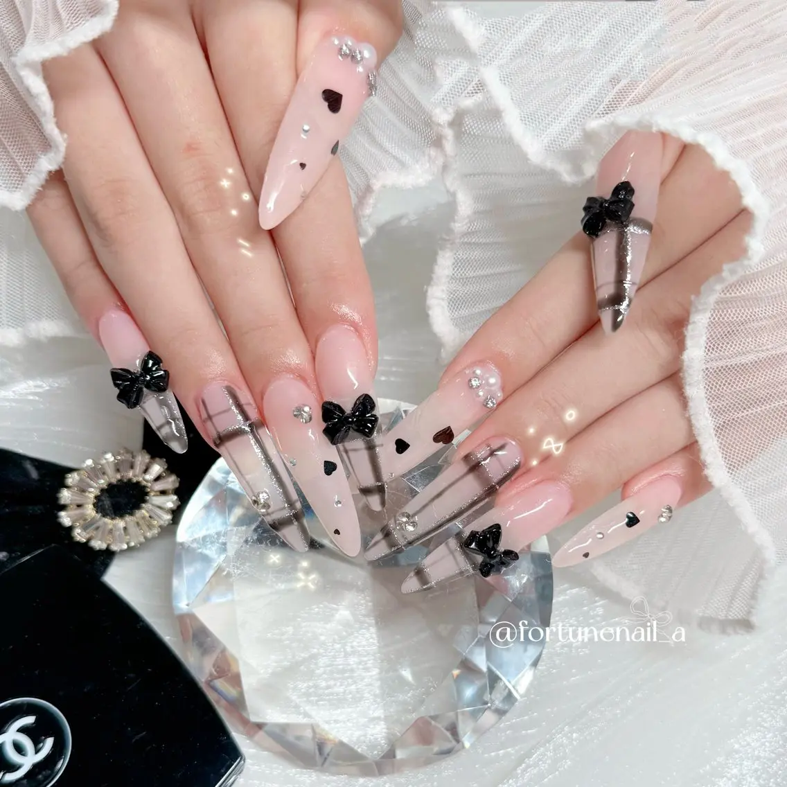 ネイル ハンドネイル ✩.*🎀 aoi🎀のネイルデザイン