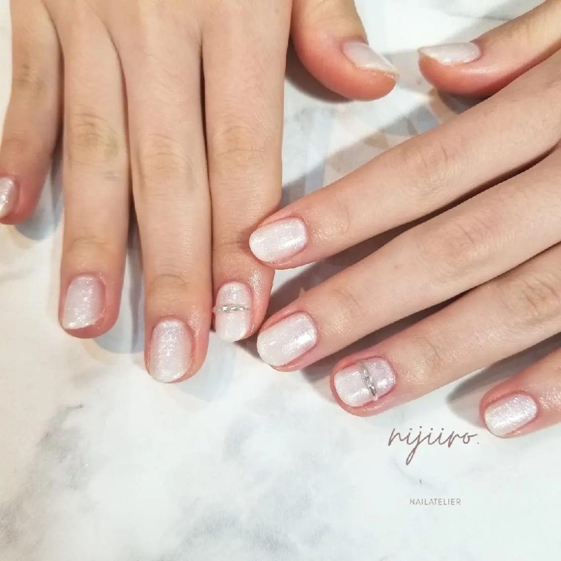 ネイル ハンドネイル nijiiro🌈 サトウのネイルデザイン