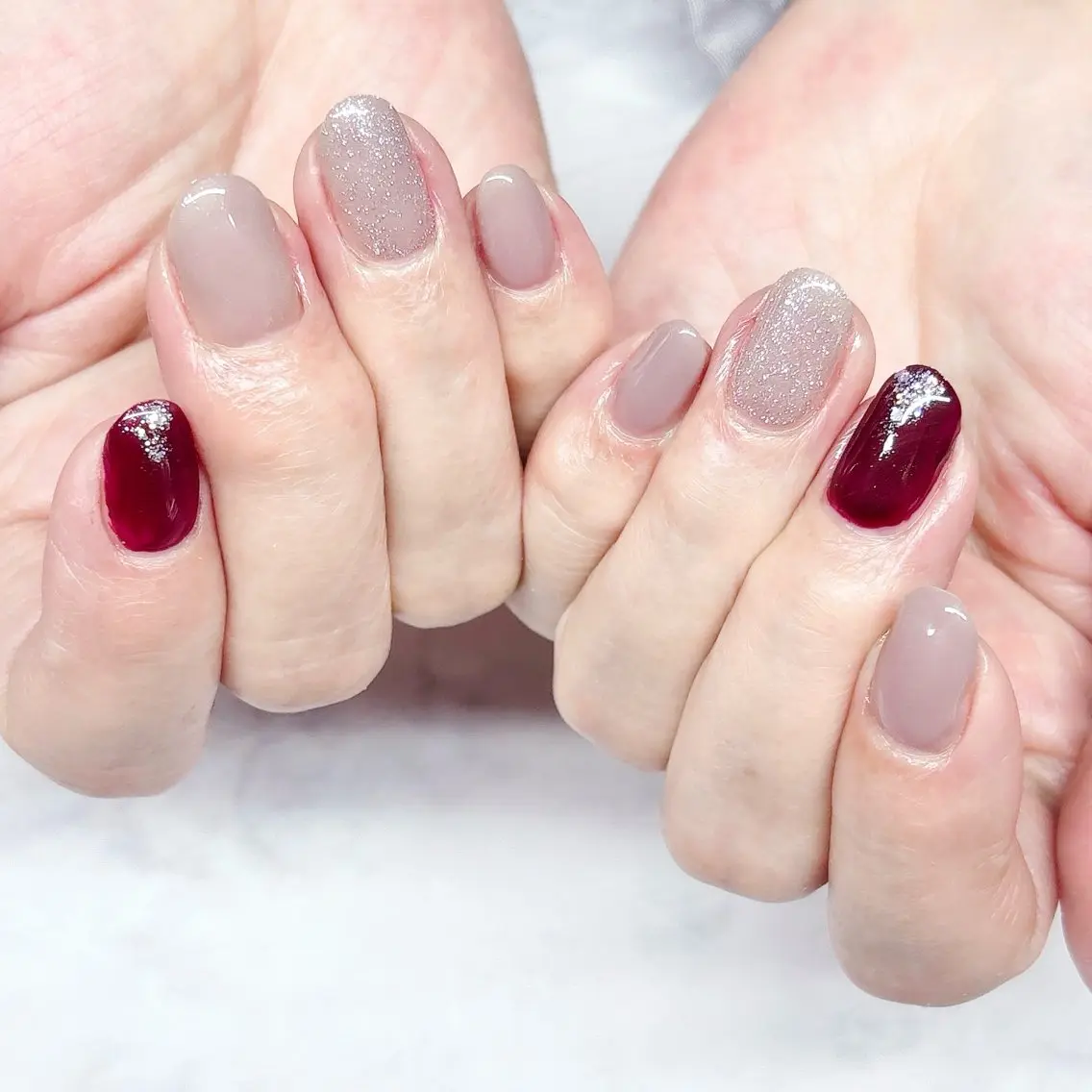 ネイル シンプルネイル MYu Beauty Salon  MAIのネイルデザイン