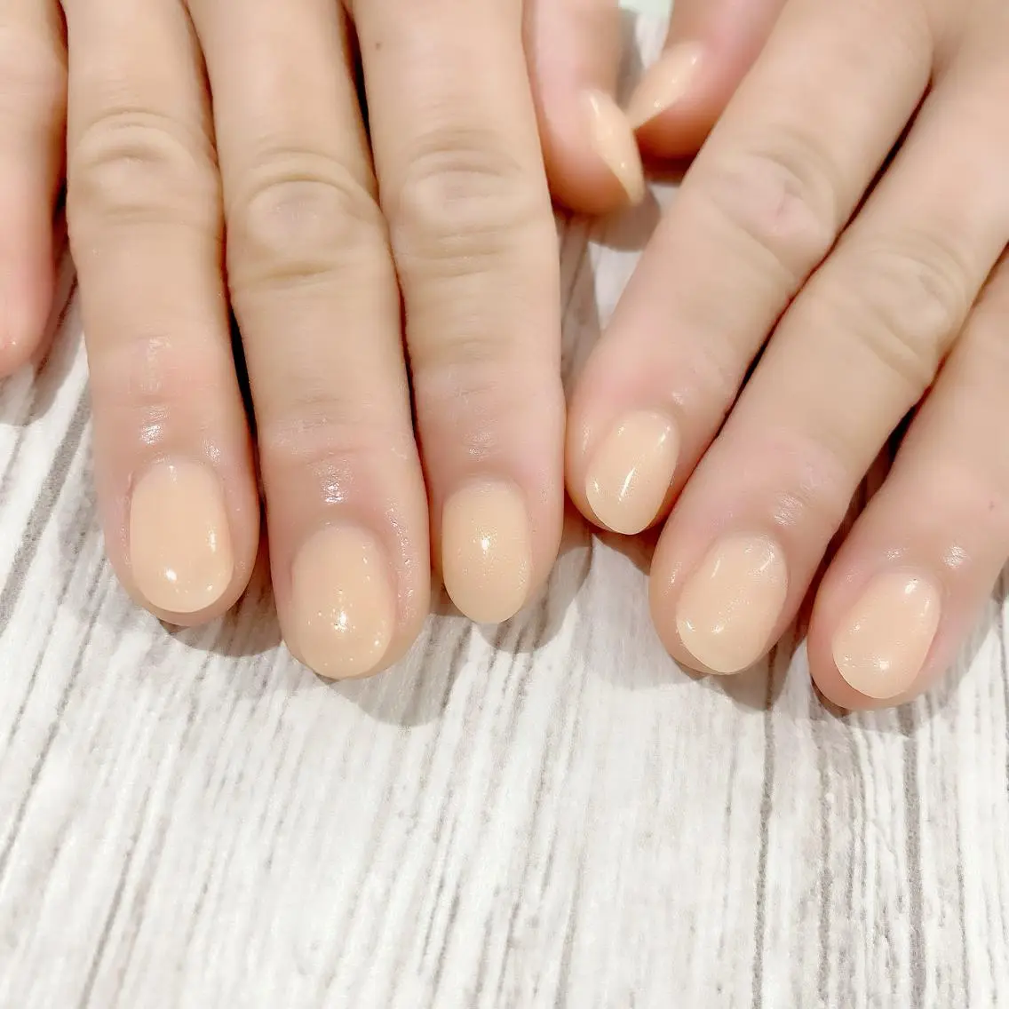 ミディアム カラー パーマ ヘアアレンジ メンズ キッズ ネイル マツエク・マツパ アイブロウ ベージュカラー 眉カラー ナチュラル ワンカラーネイル 春ネイル Salon Ｋのネイルデザイン