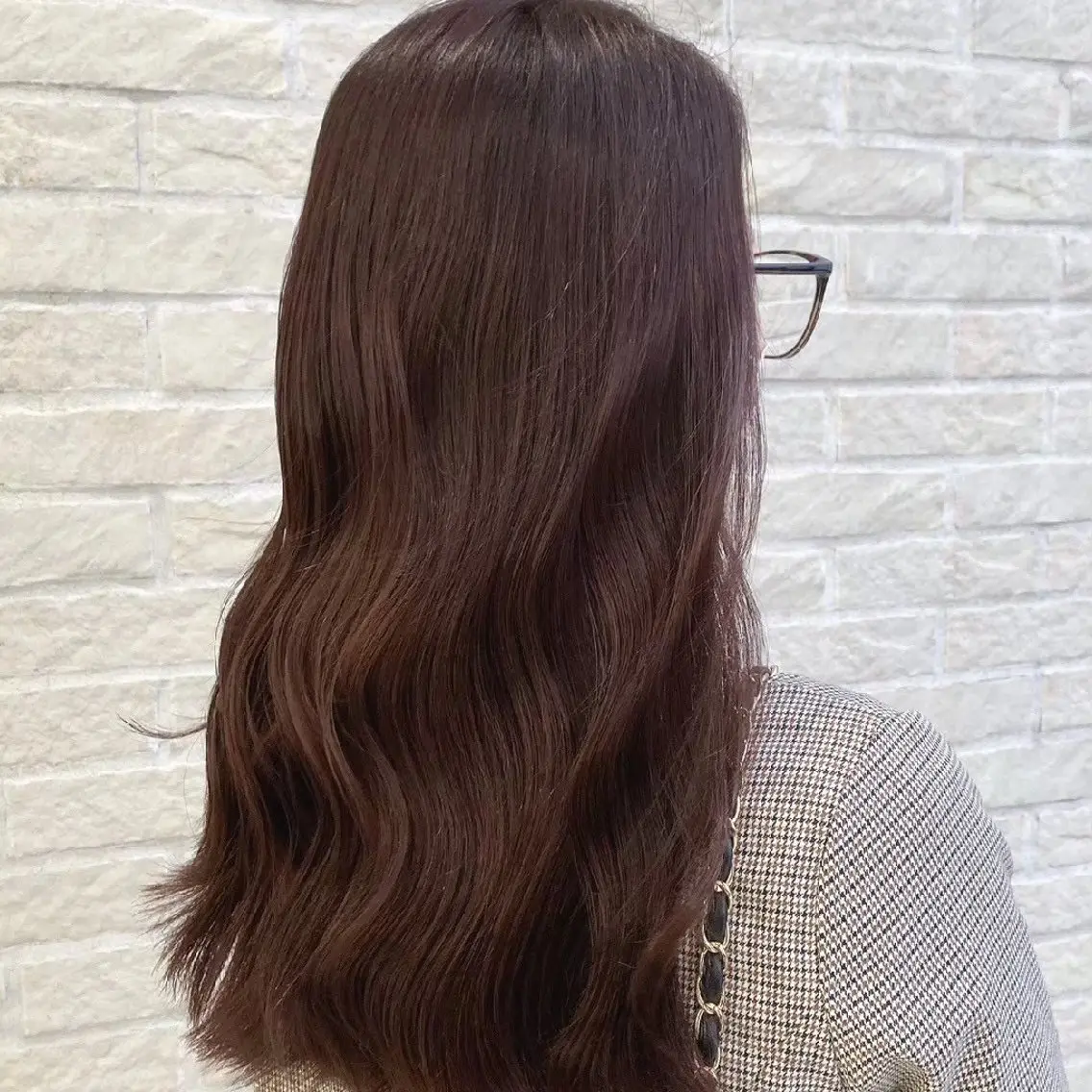 ロング カラー 縮毛矯正/ワンカラー モデル募集🫧羽夏のヘアスタイル