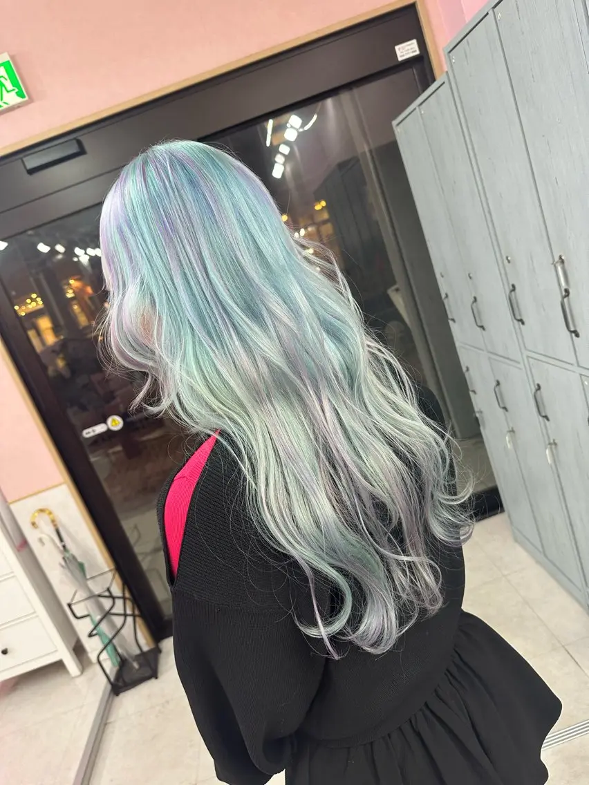 ロング カラー 町田ブリーチデザイン 🌈MANATOのヘアスタイル