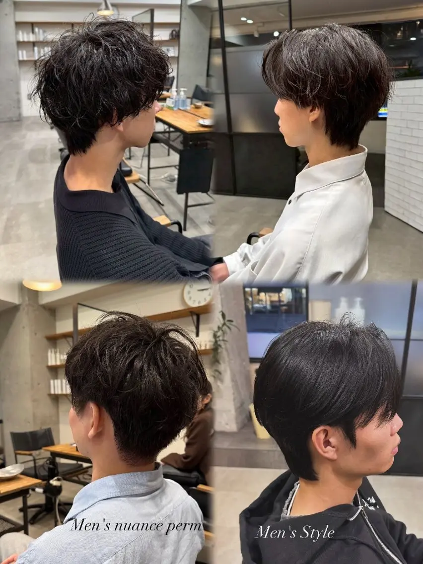 メンズ パーマ カラー 心斎橋・南船場    / MEUZのヘアスタイル