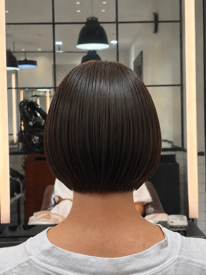 ショート カット MINX似合わせボブ 髪質改善/岩城槙乃介のヘアスタイル