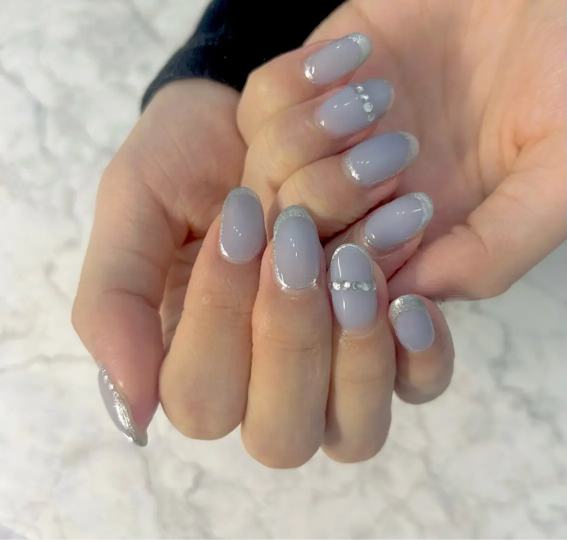ネイル フレンチネイル MYu Beauty Salon YURIのネイルデザイン