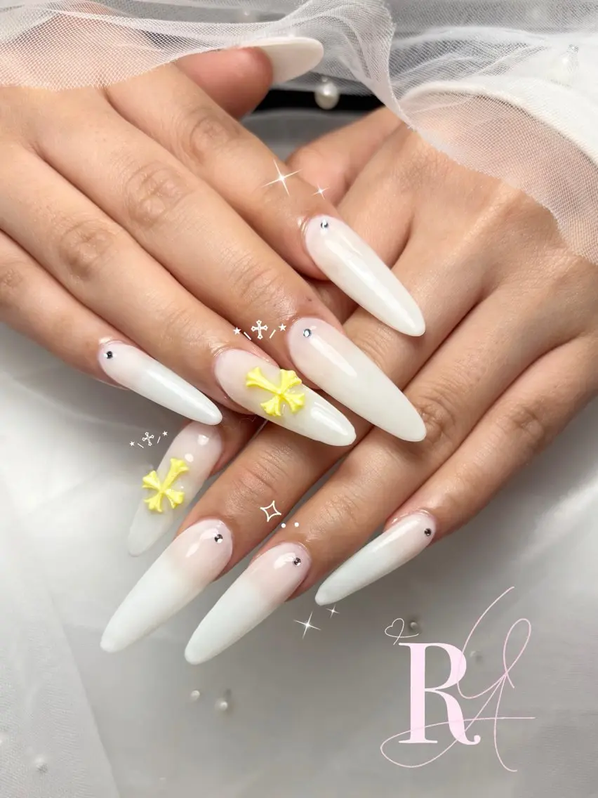 🎀限定クーポン🎀チップ長さ出し10本➕ワンカラー(オフあり)の写真
