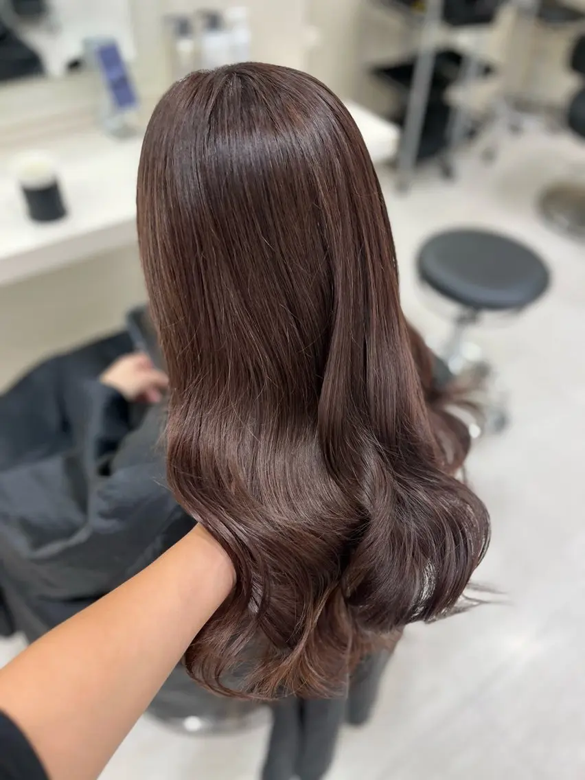 ロング カラー 大人上品ベージュ 🎀HARUNAのヘアスタイル