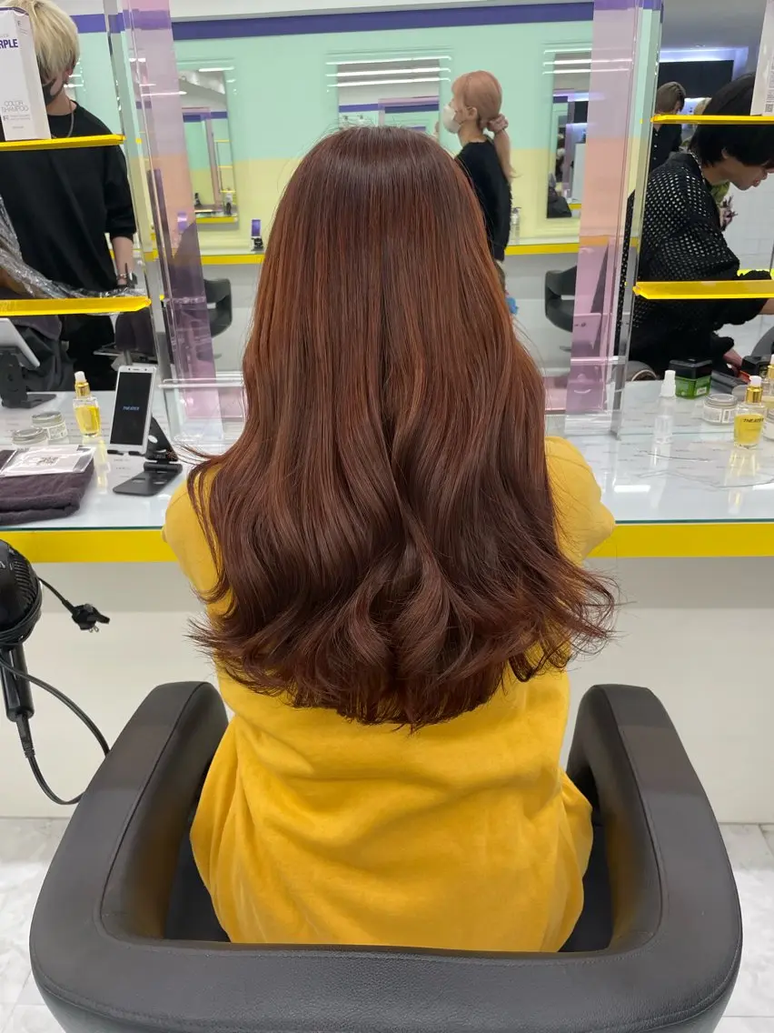 ロング カラー 🦋色落ち綺麗カラー メンズYUZU🦋のヘアスタイル